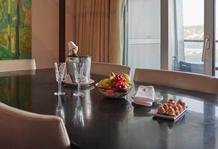 Fred. Olsen Cruise Line Bolette Owners Suite Dining Table.jpg